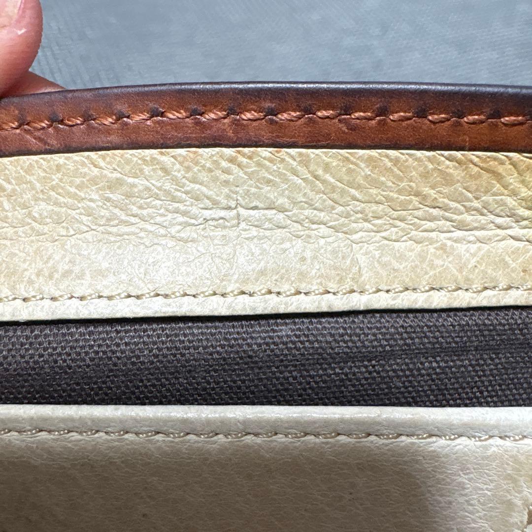 m＋ エムピウ ミッレフォリエ コニャック財布