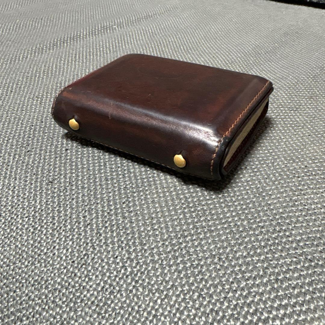 m＋ エムピウ ミッレフォリエ コニャック財布