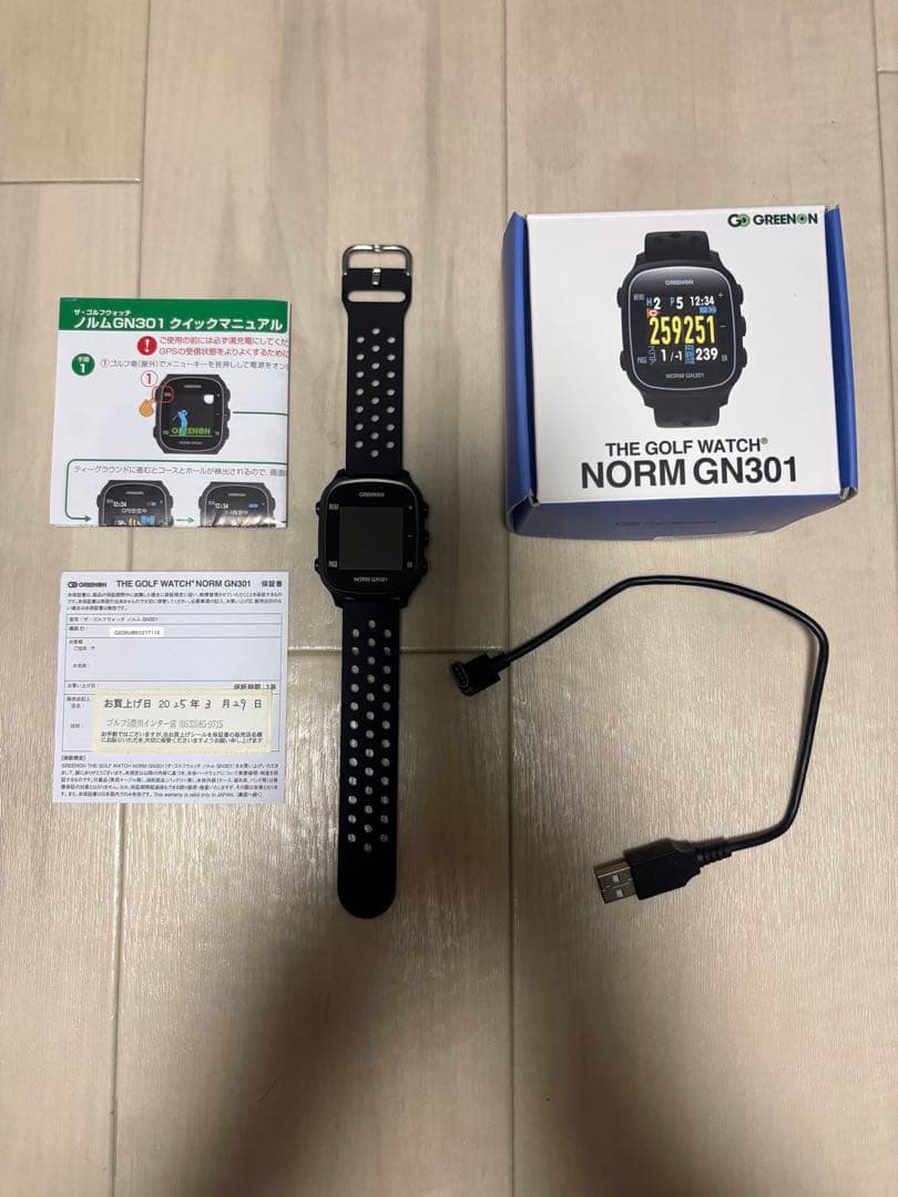 GREEN ON NORM GN301 ゴルフウォッチ