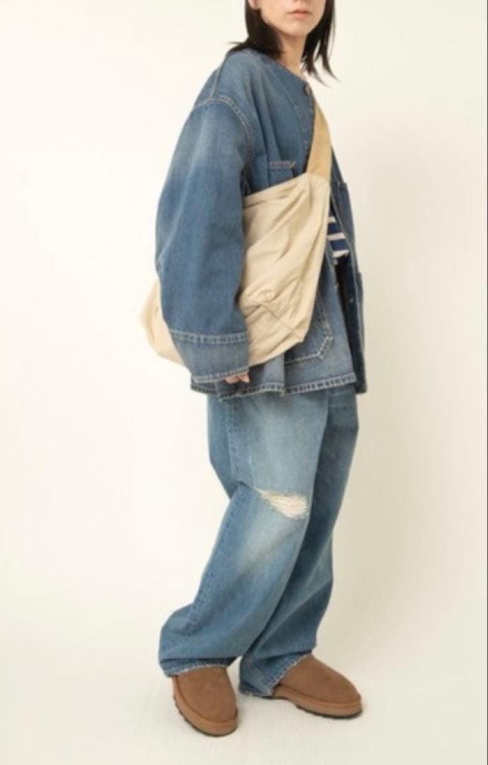 RNA-N J2149 ノーカラービッグカバーオール 新品未使用❣️