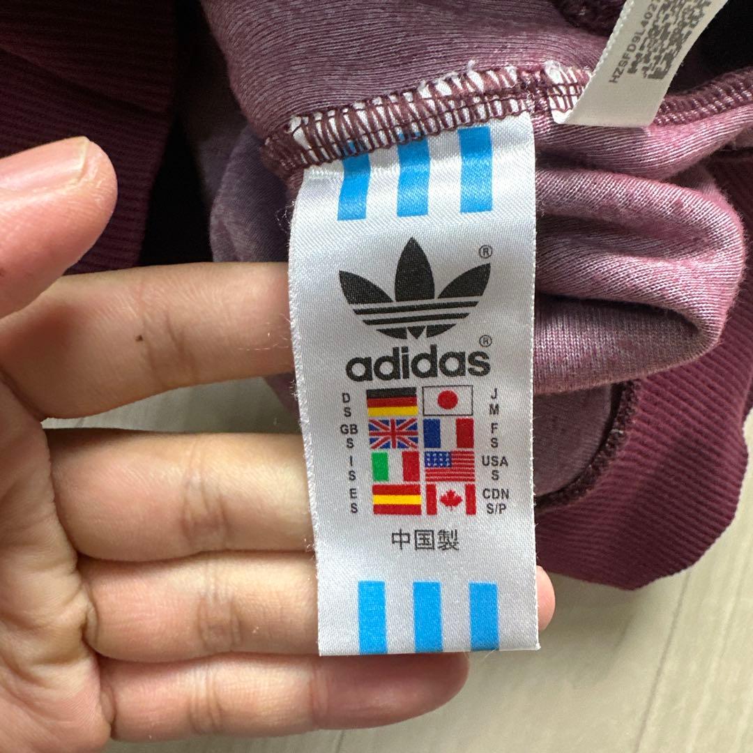 【ほのか】00s adidas 万国ロゴ トラックジャケット サイズM