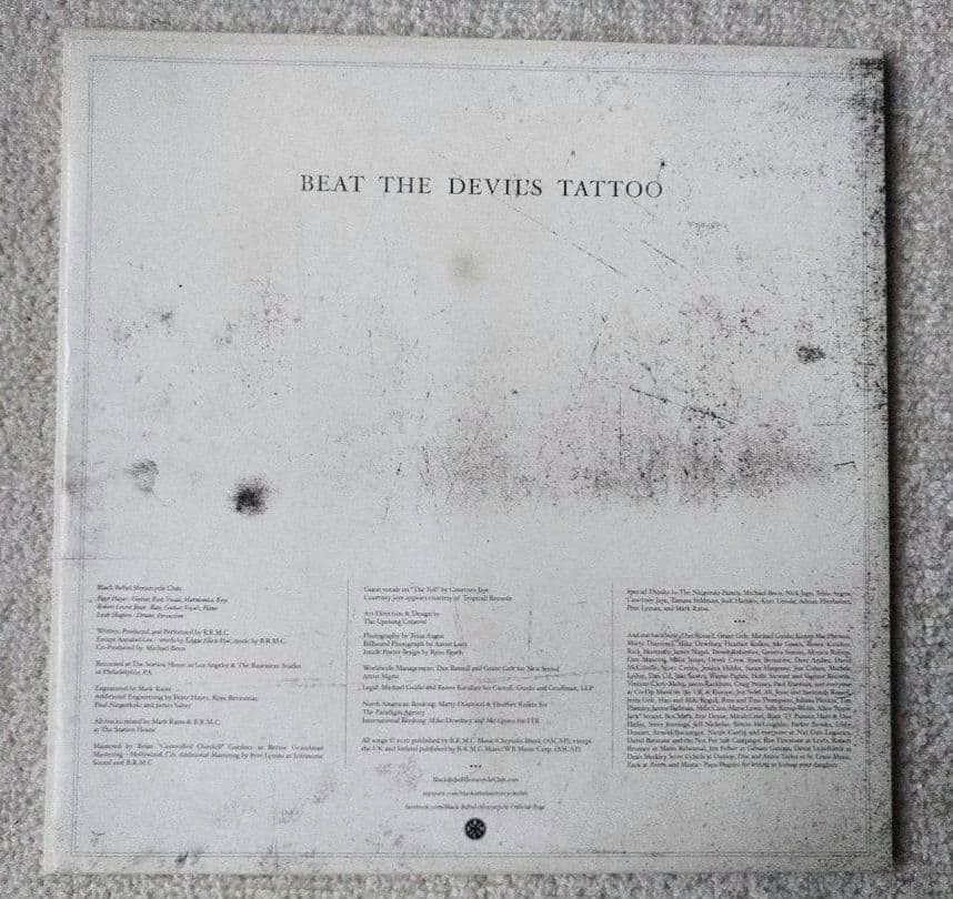 Black Rebel Motorcycle Club LPレコード