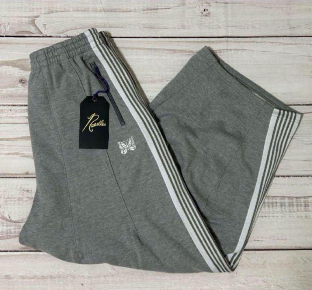 早い者勝ちneedles LHP 別注　スウェットパンツ　グレーヒザデル　S