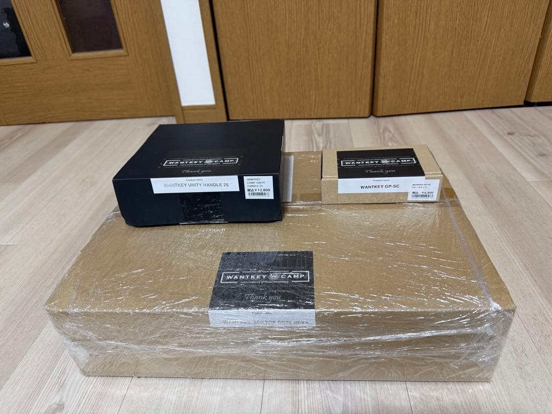 WANTKEYCAMP BOXTOP SC25 HEXAハンドル.グリップセット
