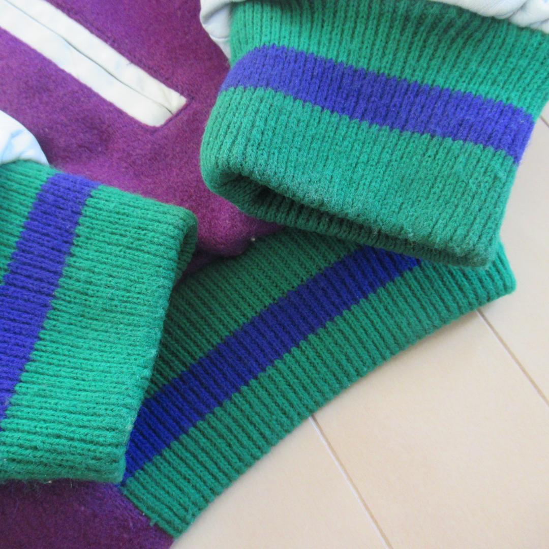 80s ist Stussy old スタジャン ステューシー 黒タグ usa製