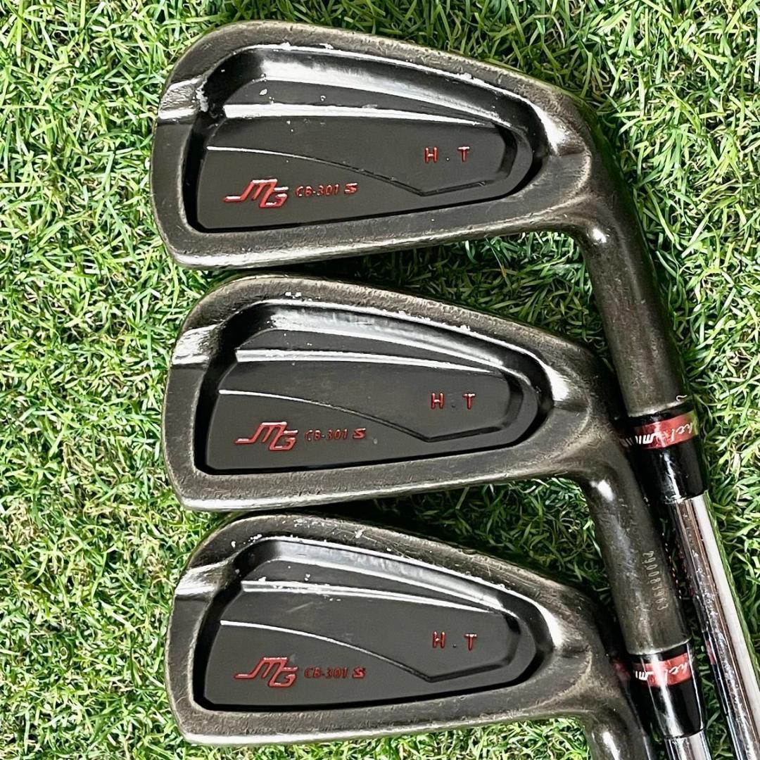 三浦技研 CB-301 ブラック アイアンセット メンズ 6本 S 右 地クラブ