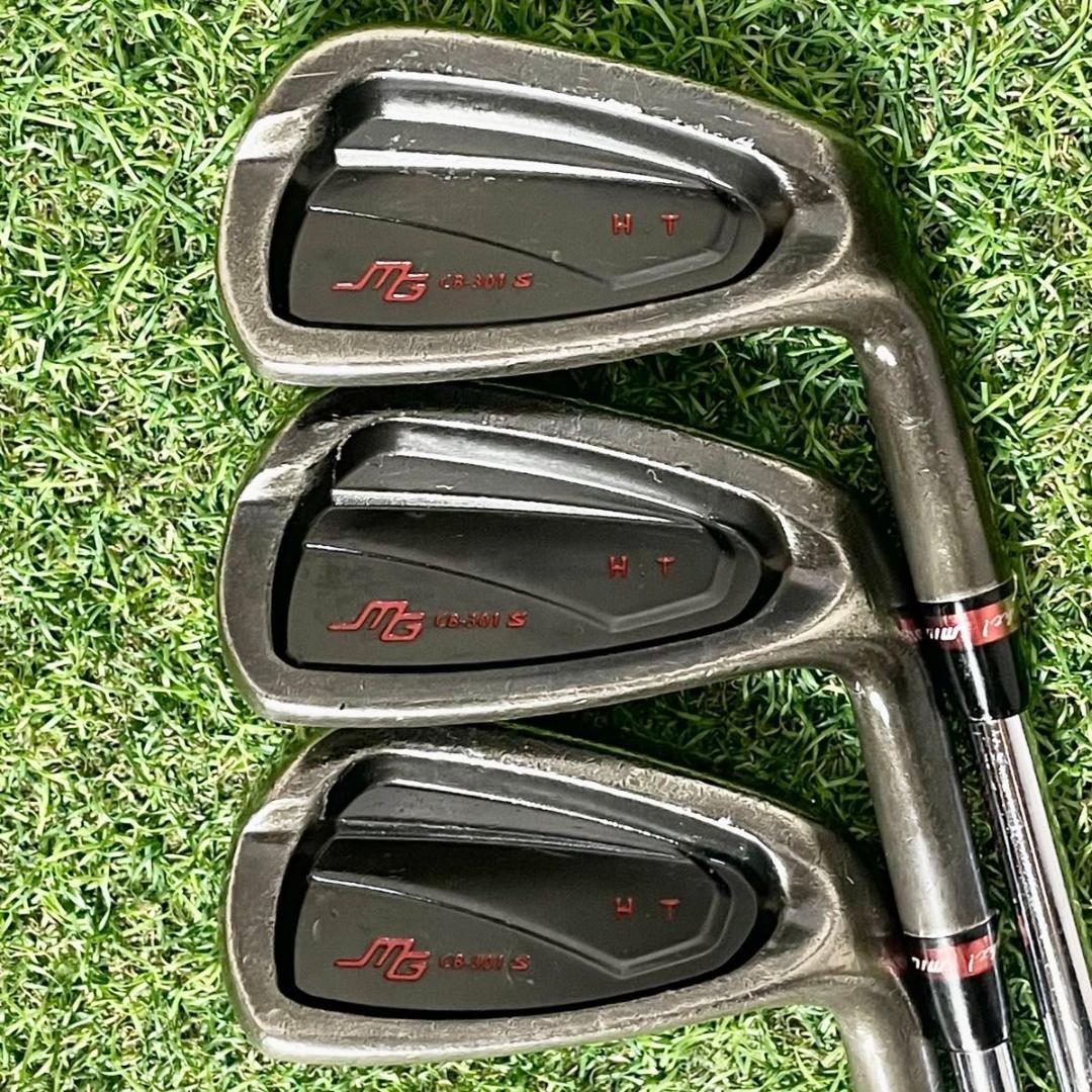 三浦技研 CB-301 ブラック アイアンセット メンズ 6本 S 右 地クラブ