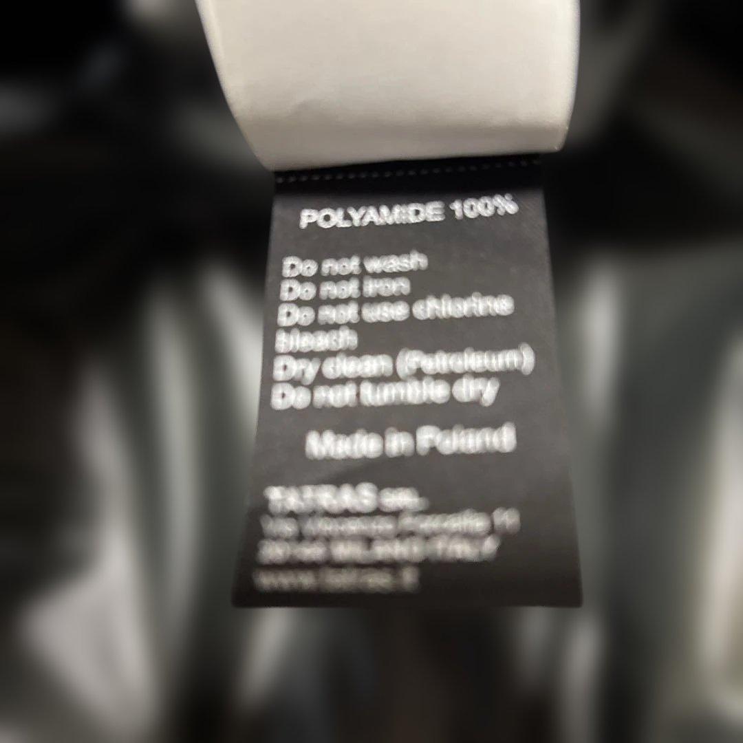 タトラス　ダウンベスト　ナイロン　04 カーキ　ファー付き　大きいサイズ