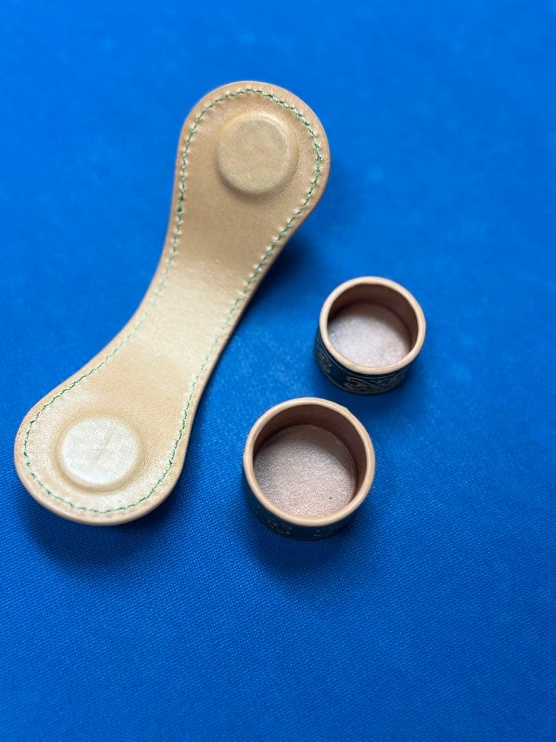 ビリヤードチョーク(TAOM V10)、レザーケース&ホルダーセット