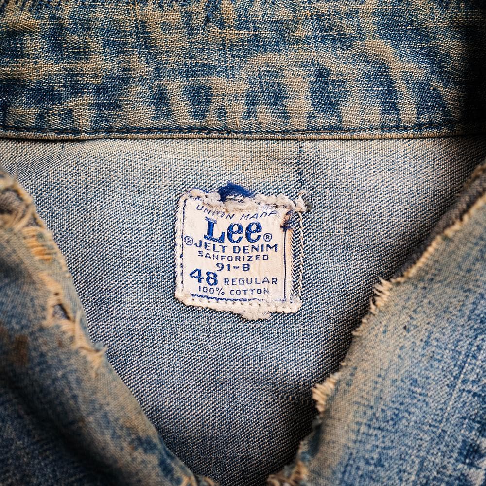 bm　Lee 91-B 60s vintage デニム 希少サイズ48