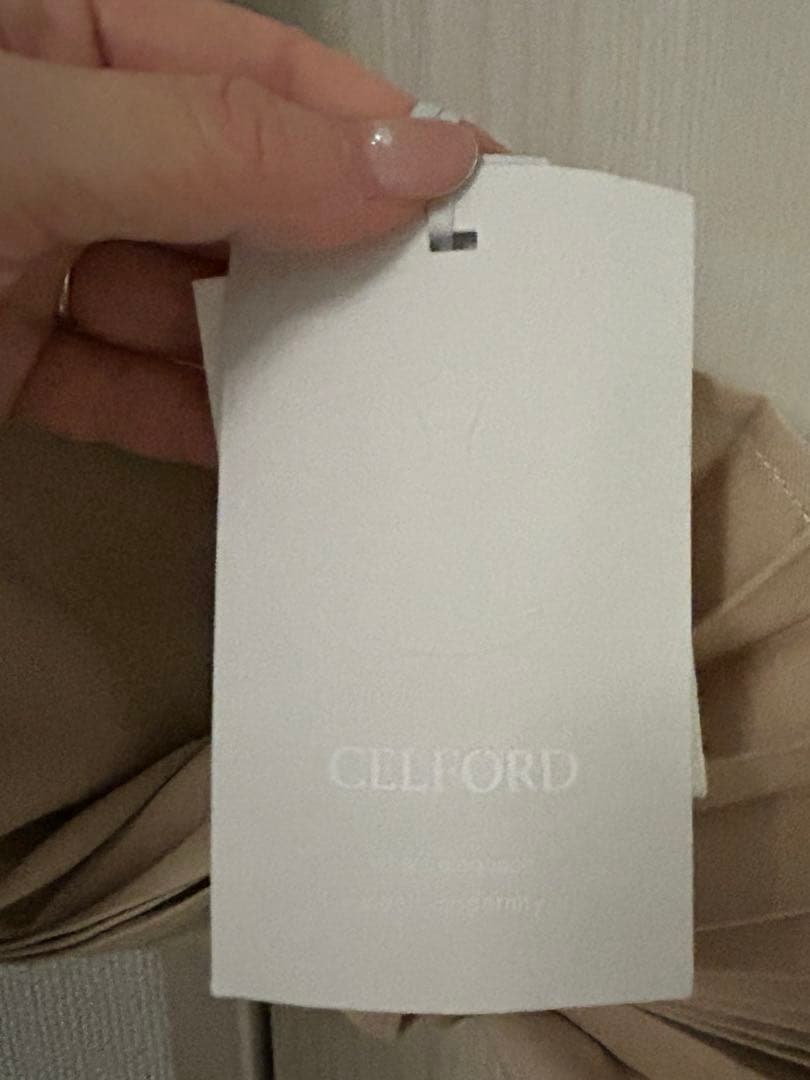 最終値下げ【新品タグ付き】CELFORDトレンチコート