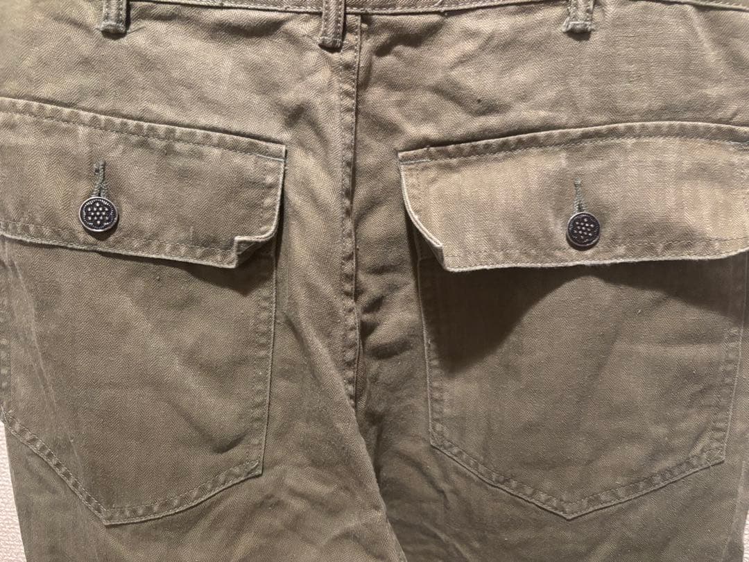 RRL ダブルアールエル 13スターボタン HBTベイカーパンツ