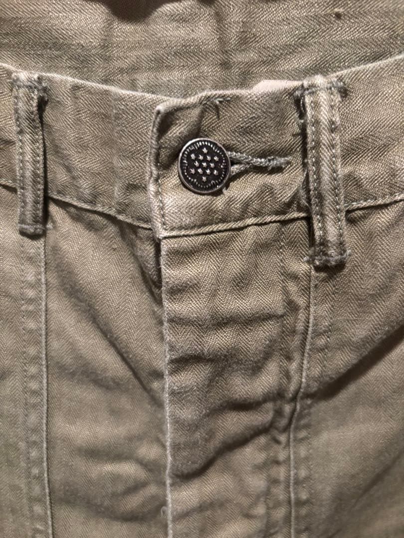 RRL ダブルアールエル 13スターボタン HBTベイカーパンツ