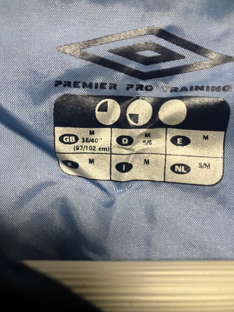 イングランド代表　アンブロ　トラックジャケット　　ジャージ　ウインドブレーカー