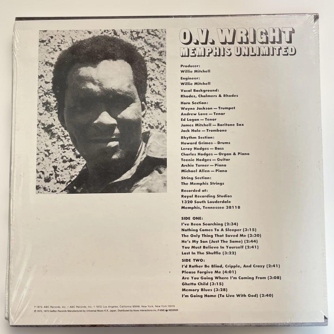 洋楽 O.V. WRIGHT The Complete Recorded Works