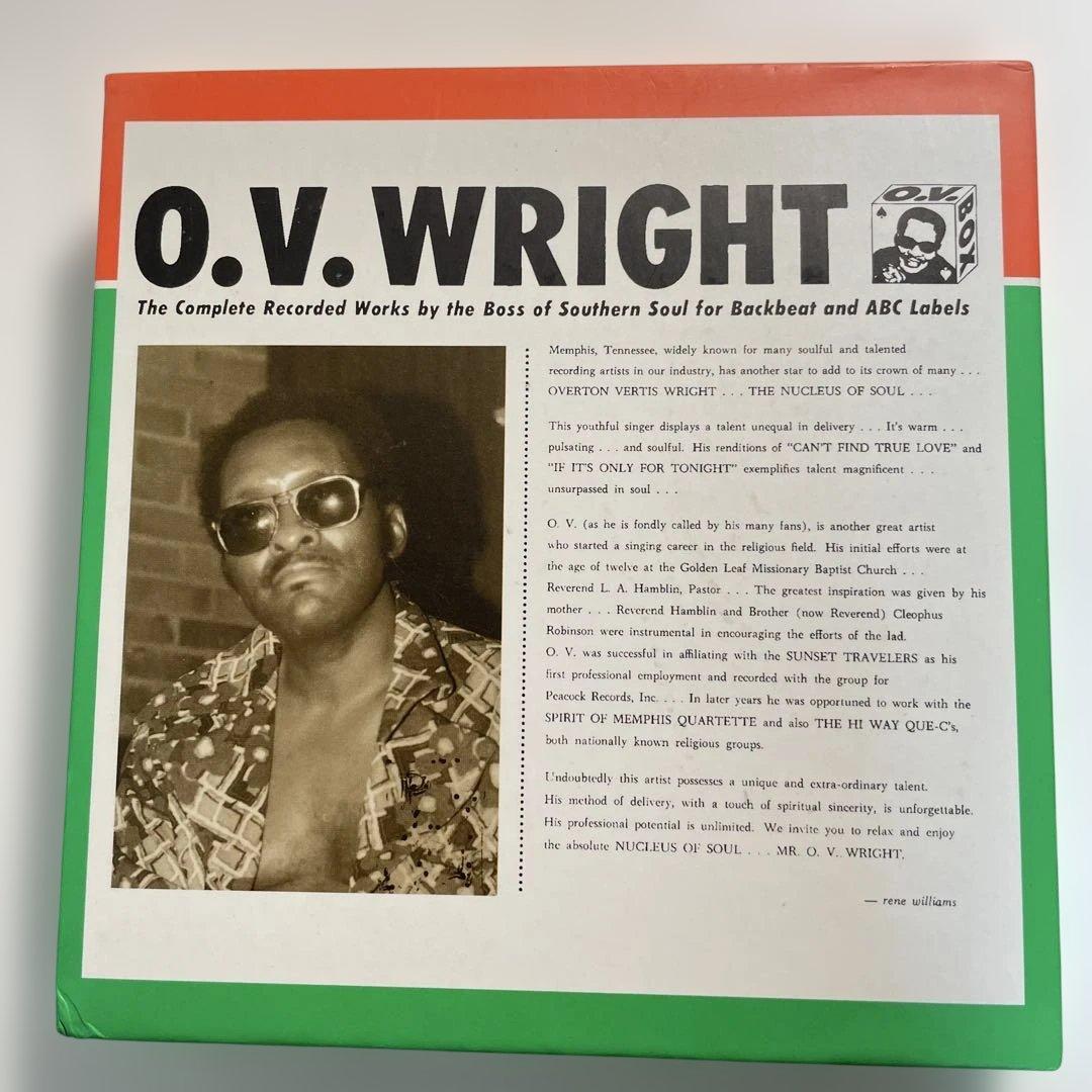 洋楽 O.V. WRIGHT The Complete Recorded Works