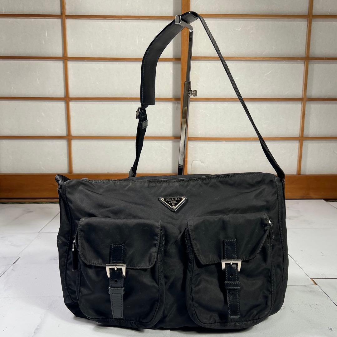 PRADA プラダ ショルダーバッグ BT0644 ナイロン NERO 斜め掛け