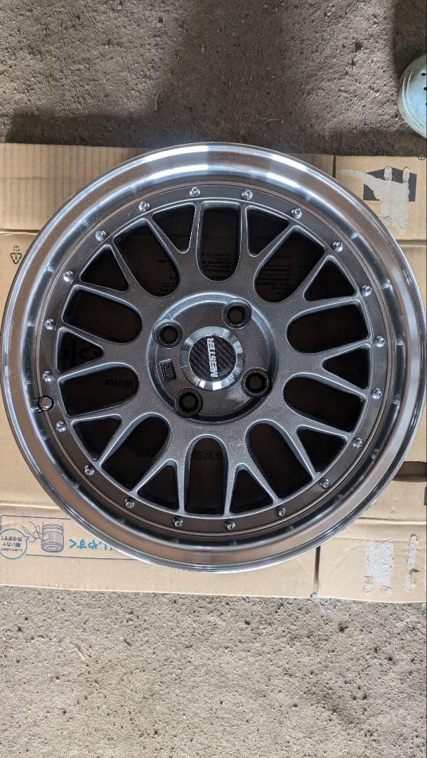 ステルスレーシングME02新製品4本セット15インチ美品