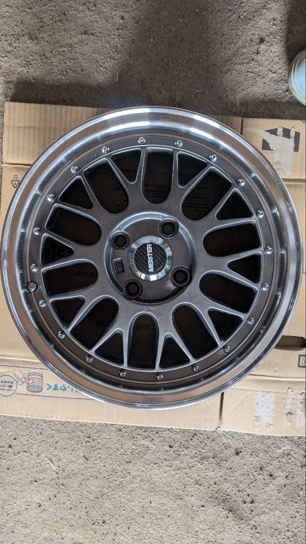 ステルスレーシングME02新製品4本セット15インチ美品