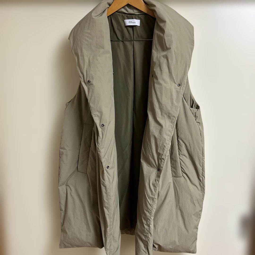 クリリン【ブティックオーディナリー】ショールカラーロングダウン