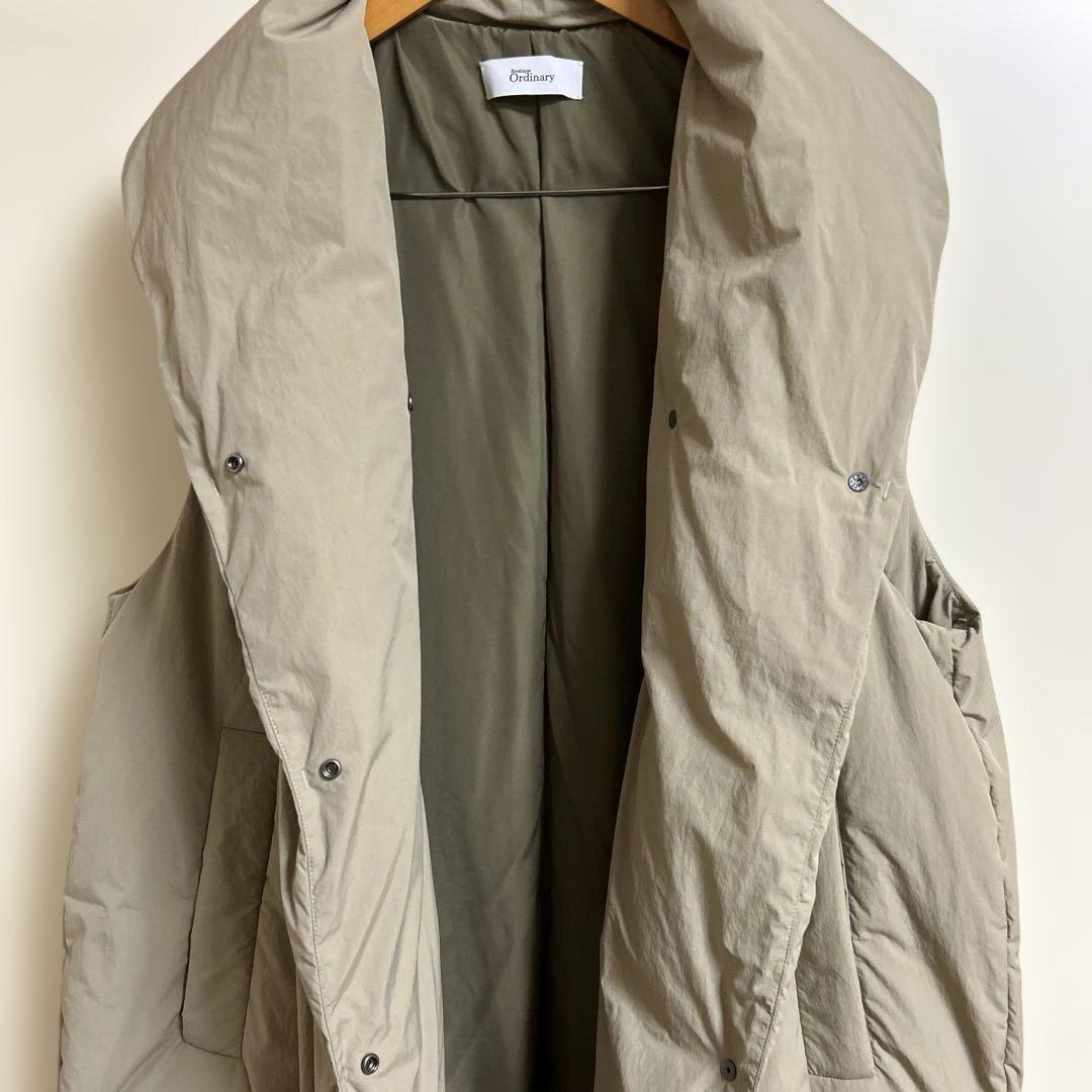 クリリン【ブティックオーディナリー】ショールカラーロングダウン