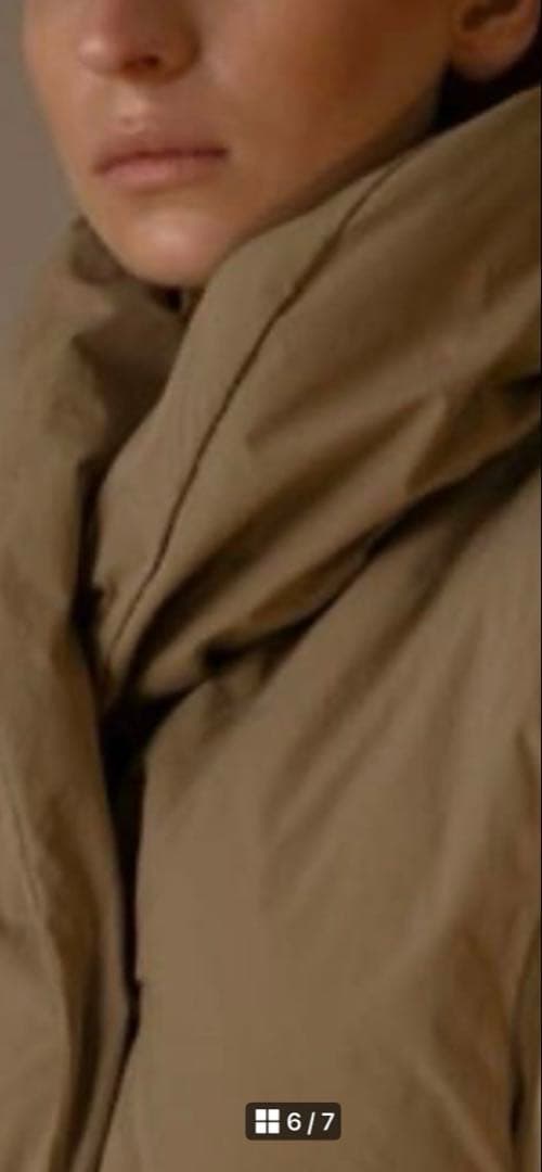 クリリン【ブティックオーディナリー】ショールカラーロングダウン