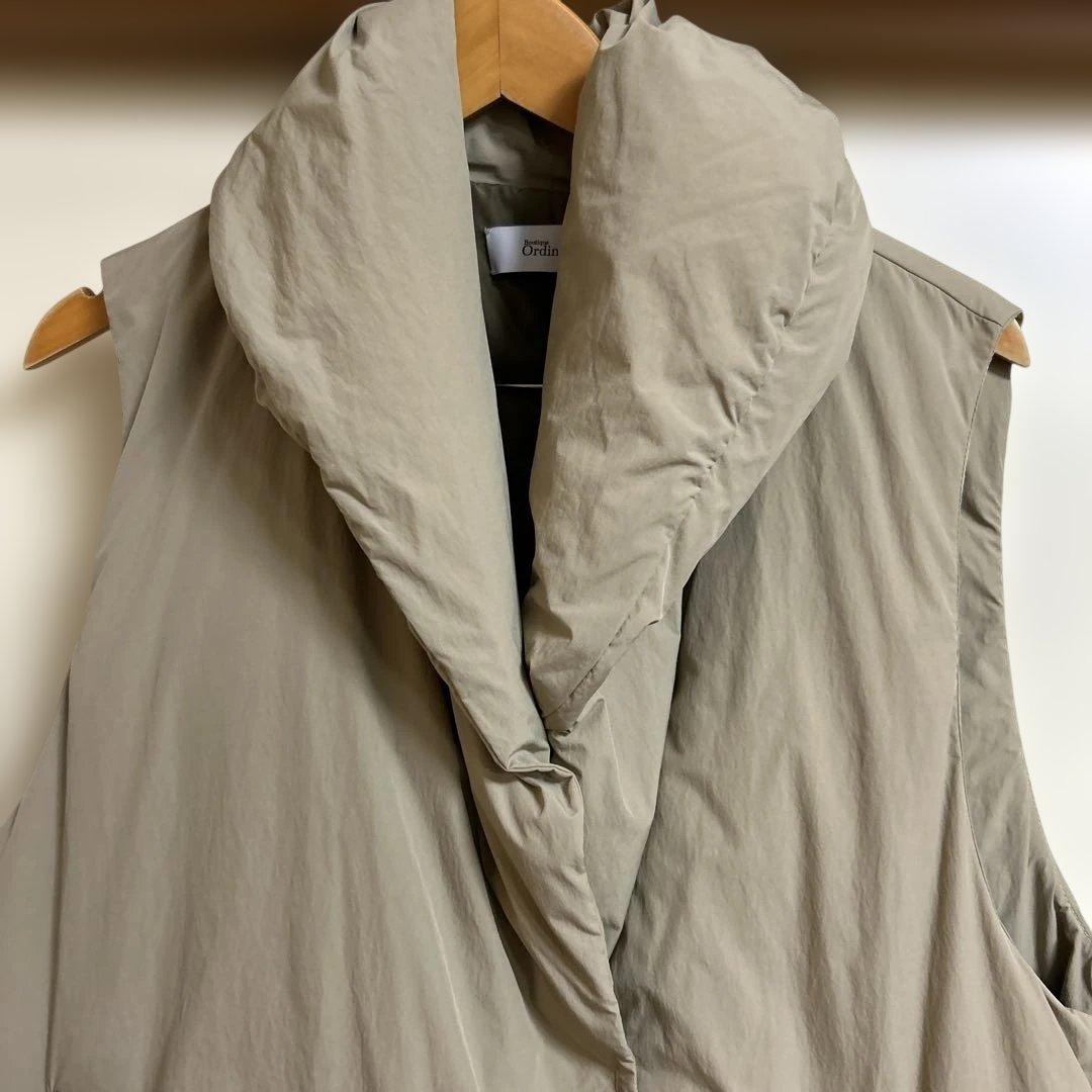 クリリン【ブティックオーディナリー】ショールカラーロングダウン