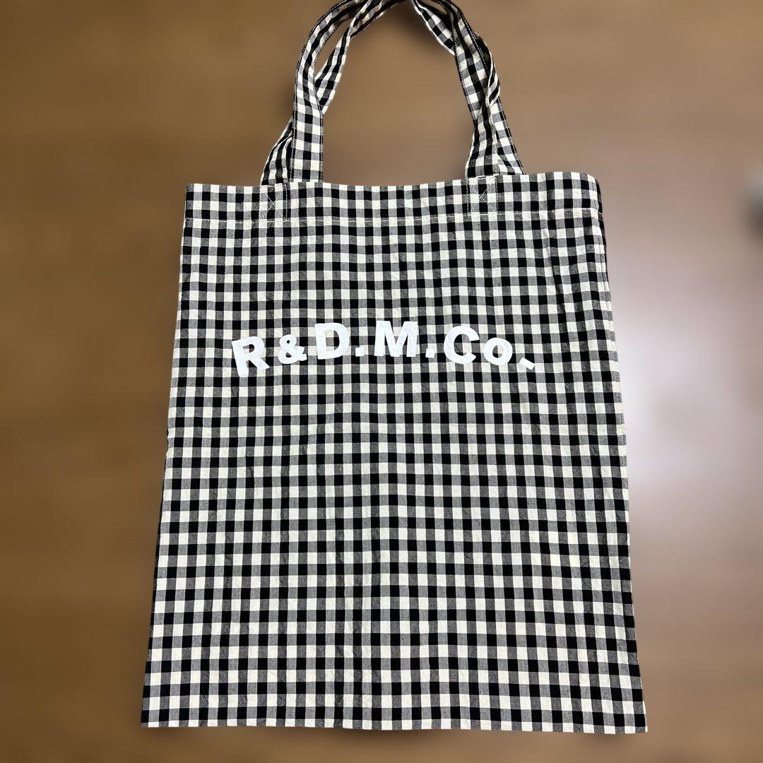 オールドマンズテーラー　ギンガムチェック　トートバッグ