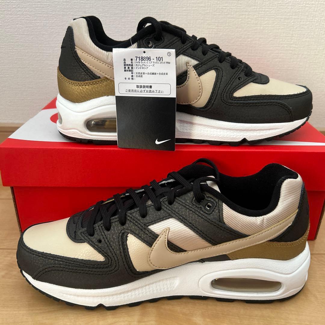 靴 WMNS AIR MAX COMMAND PRM 24.5cm