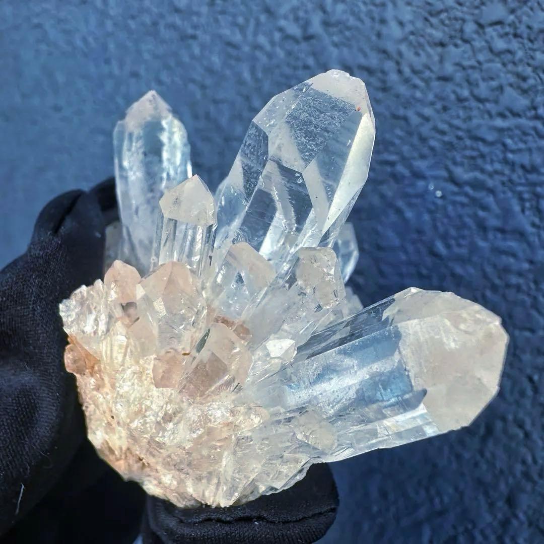 希少高透明度❗️超強いパワー ヒマラヤ クラスター パワーストーン天然石A1190