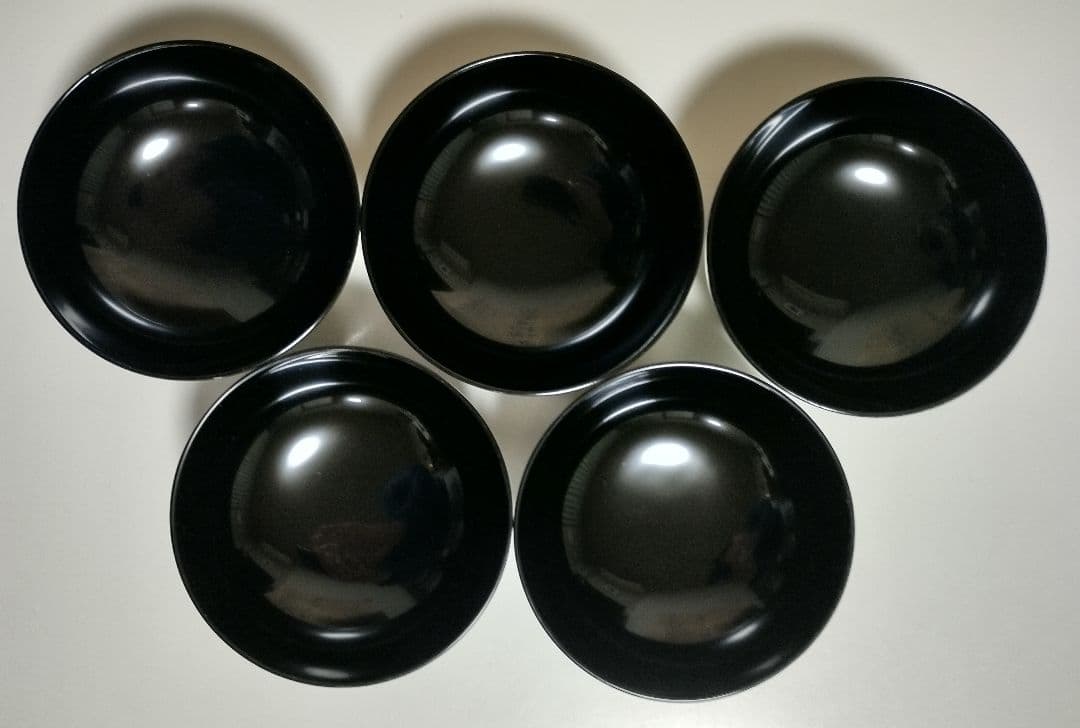 kiko様　輪島塗四君子蒔絵 遠山沈金　吸物椀5客セット角偉三郎など5人作家もの