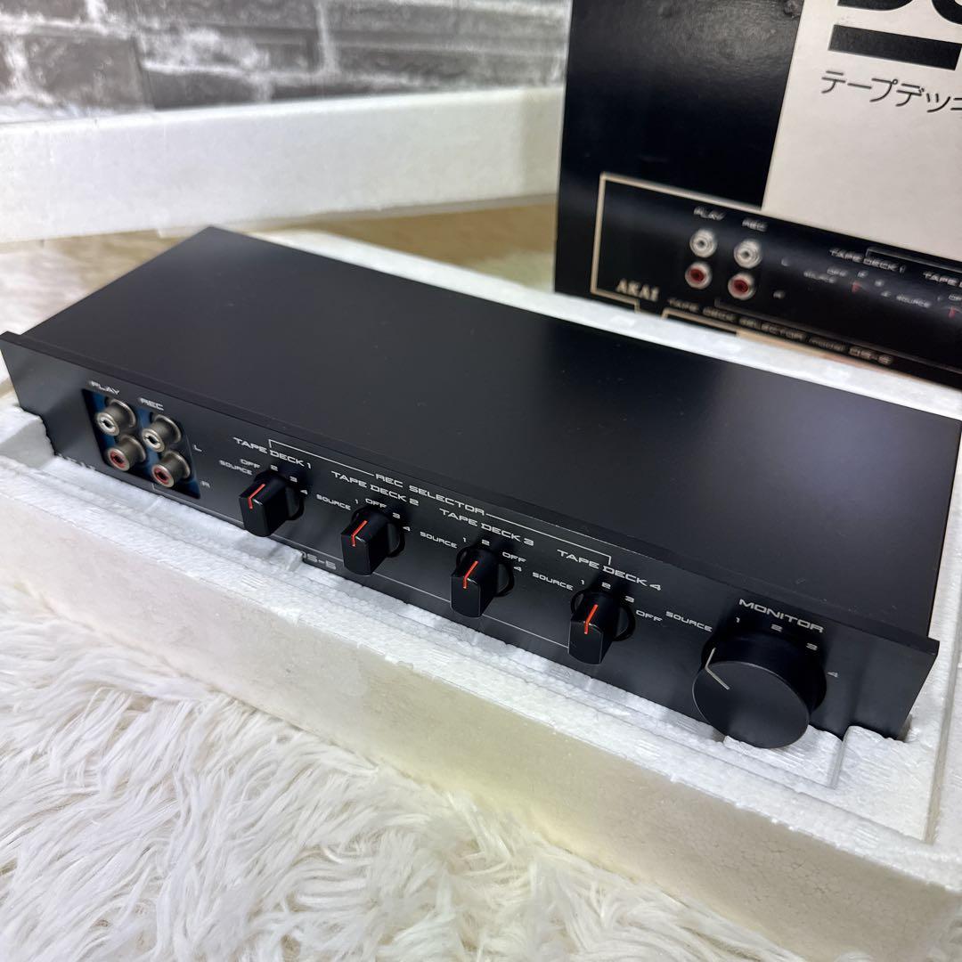 希少！外箱付き！ AKAI DS-5 テープデッキセレクター アカイ