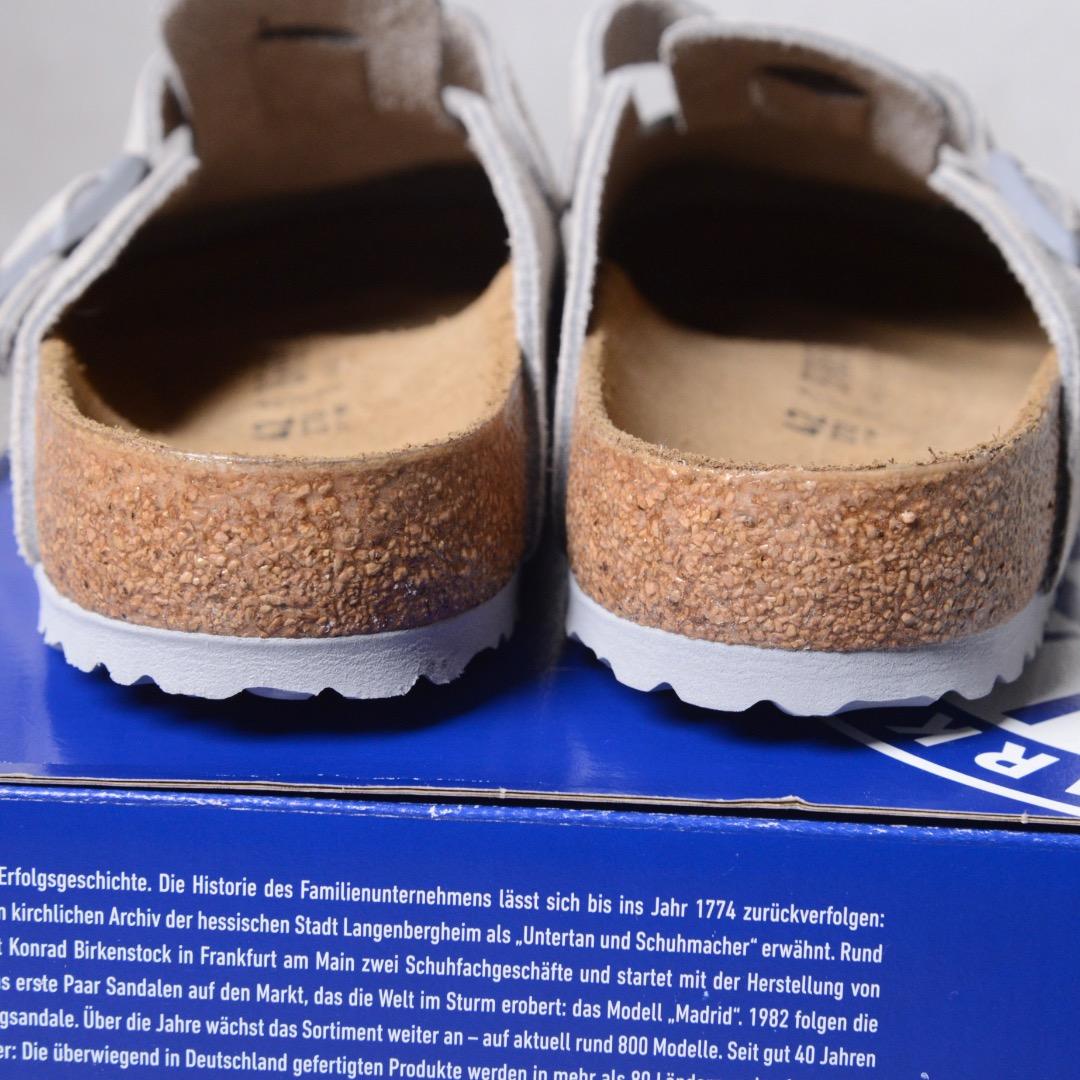 【未使用品】ビルケンシュトック ボストン BS ストーン グレー