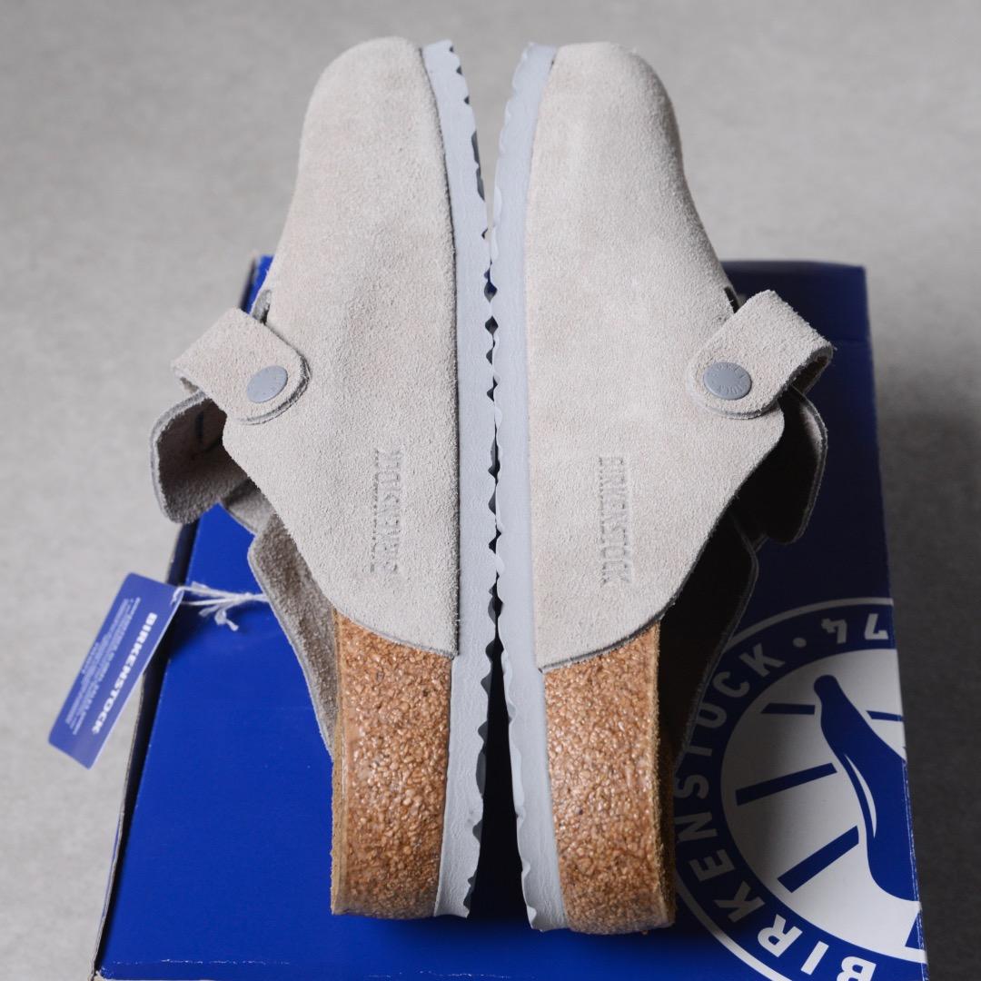 【未使用品】ビルケンシュトック ボストン BS ストーン グレー