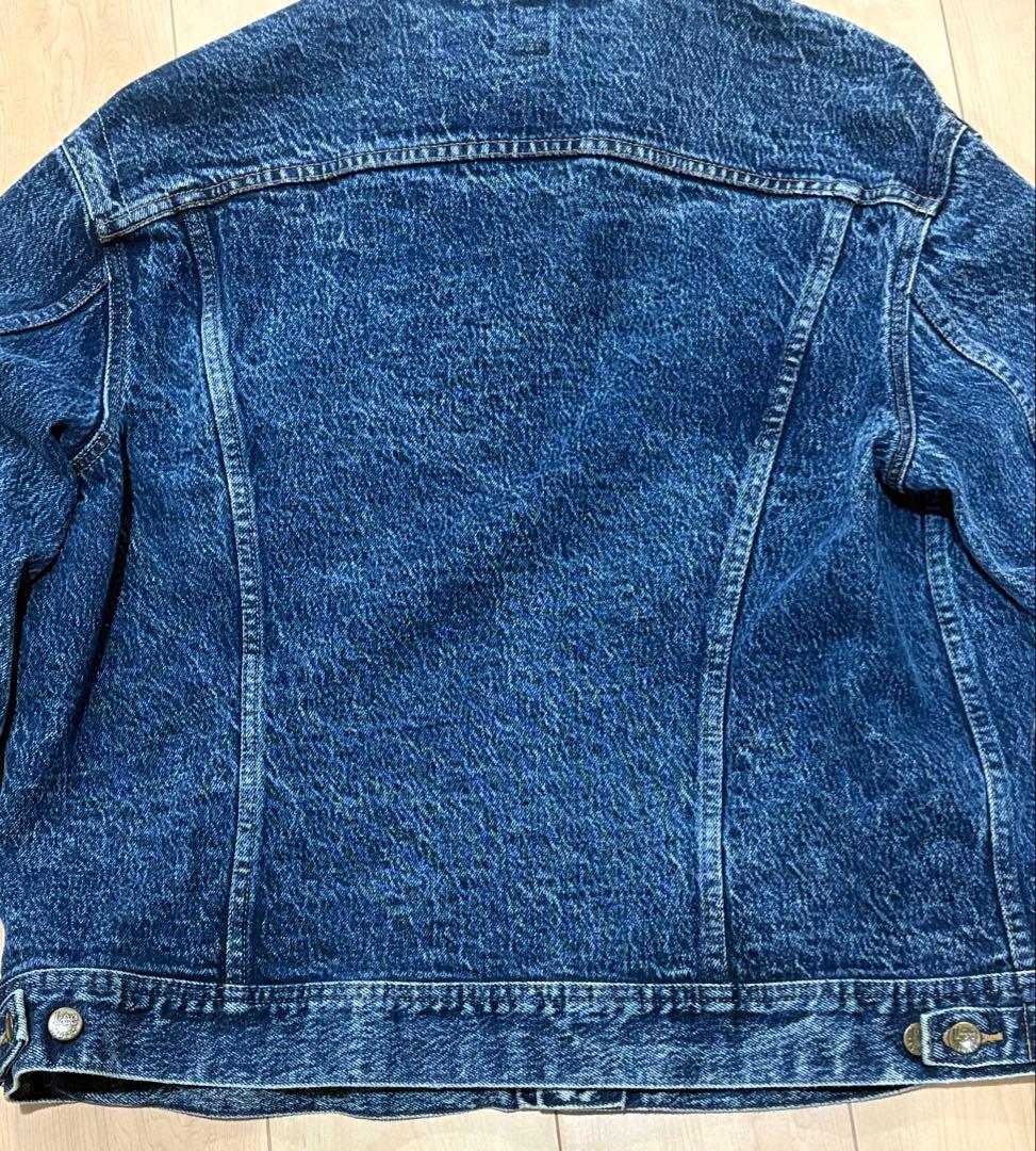 80's Lee リー ケミカルウォッシュ Gジャン デニムジャケット
