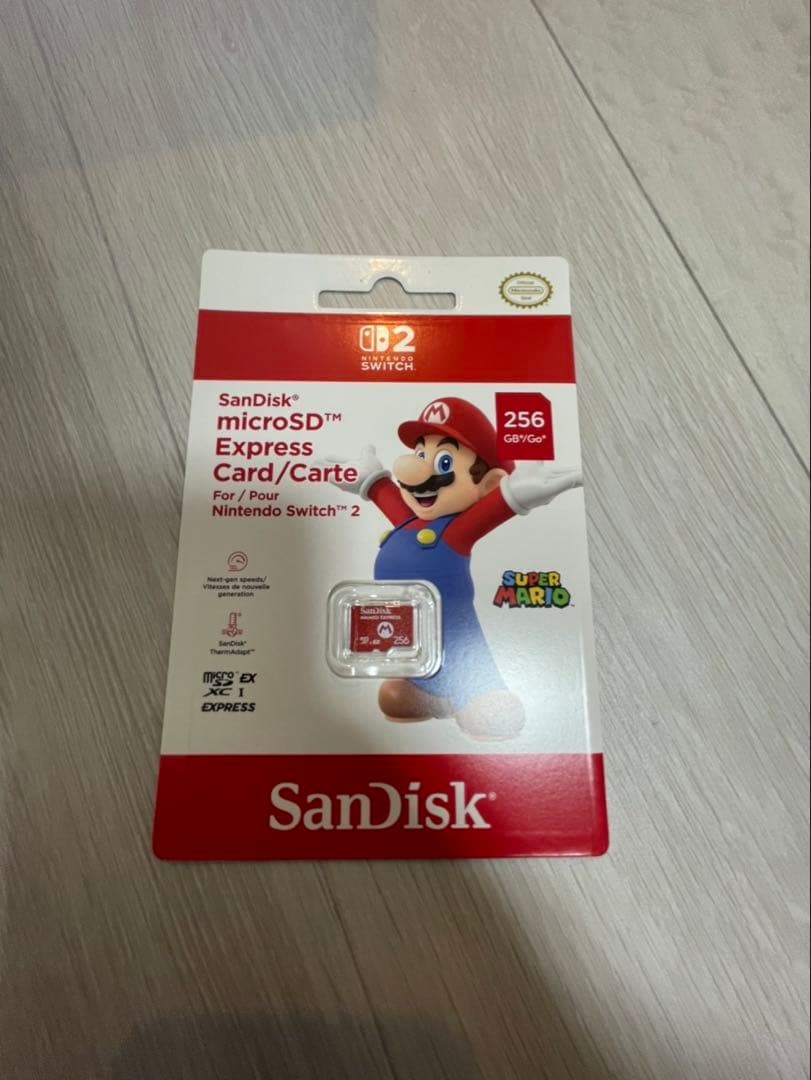 【新品・未開封】Switch2 マリオカートセット＋SDカード256GB