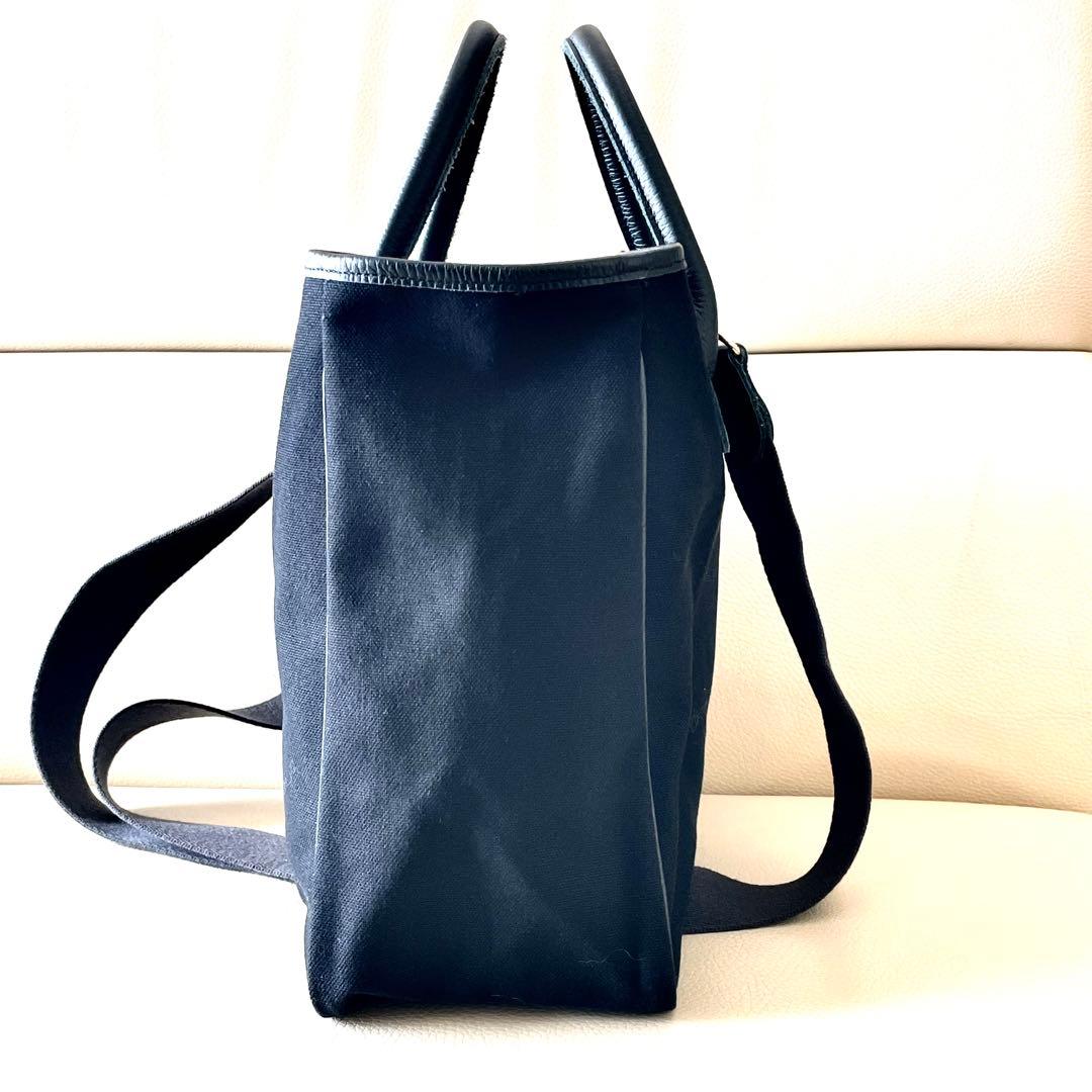 YOUNG&OLSEN fo SALON 2WAYキャンバスショルダー別注品 黒