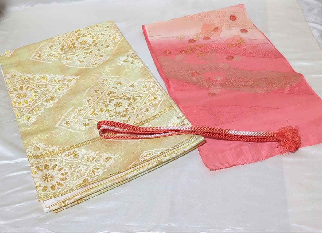 正絹　袷　訪問着　長襦袢付き　６点セット　卒業式　入学式　結婚式 お宮参り