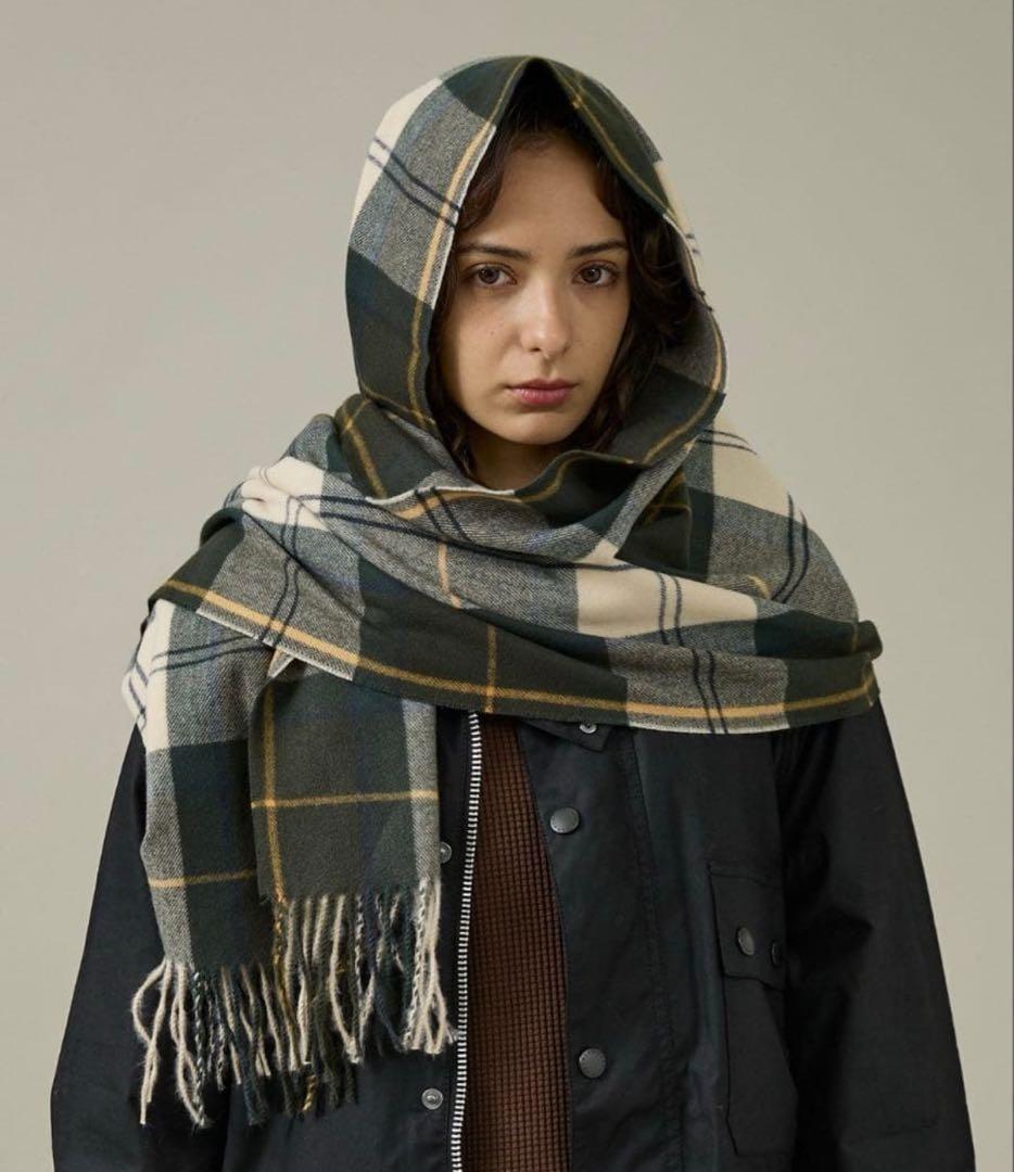 Barbour チェック　マフラーHAILESTARTAN SCARF