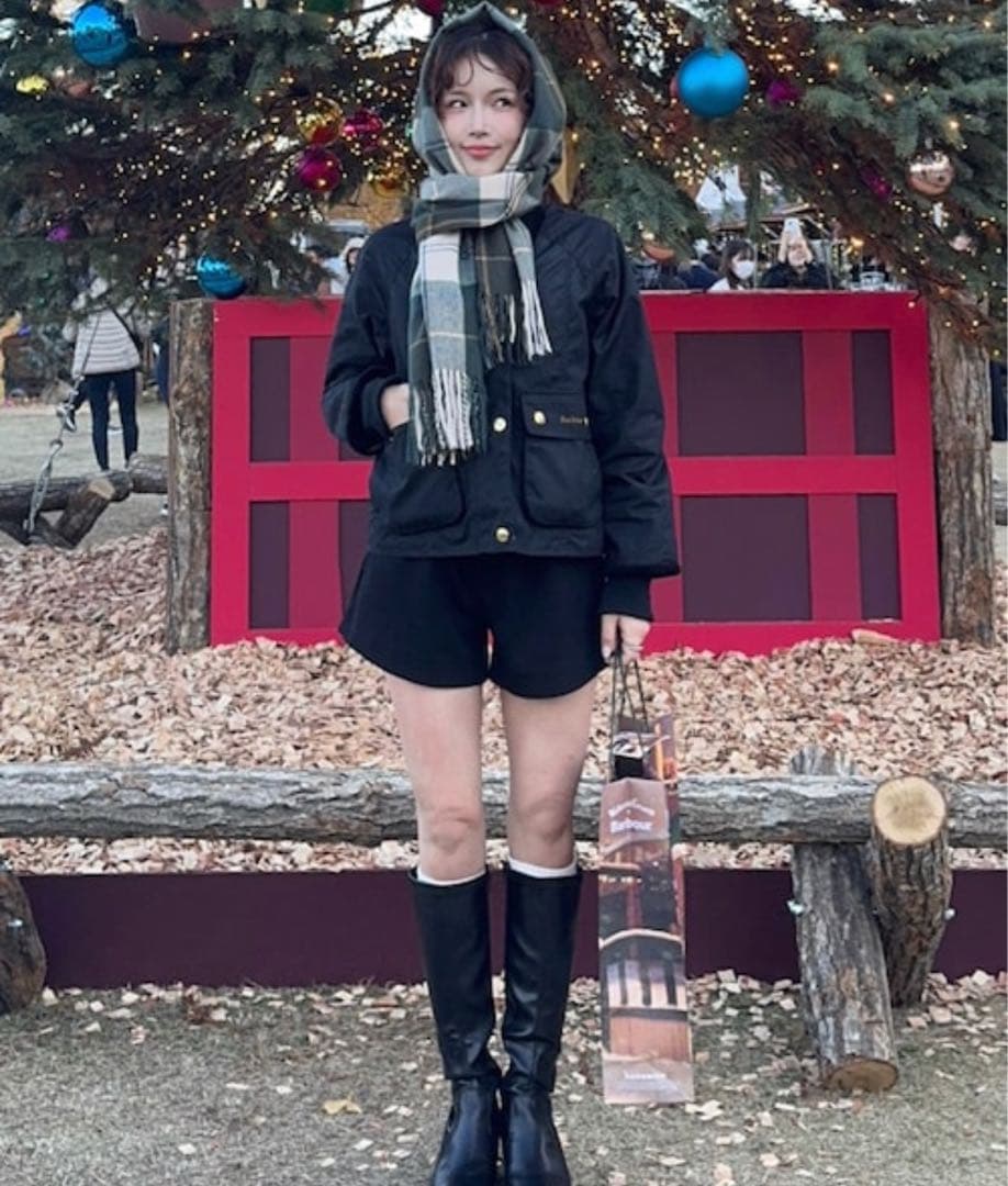 Barbour チェック　マフラーHAILESTARTAN SCARF