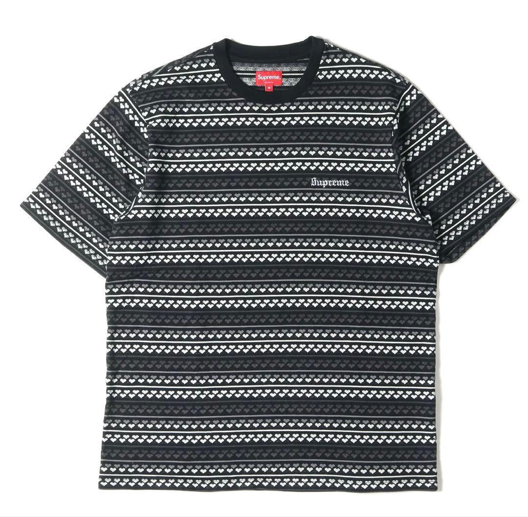Supreme シュプリーム Tシャツ サイズ:XL22SS ハート ボーダー
