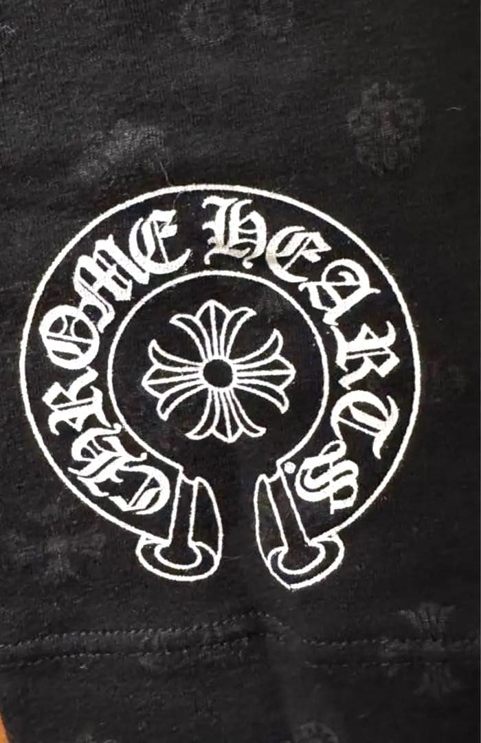 Chrome Hearts Leggings Logo×Black Msize