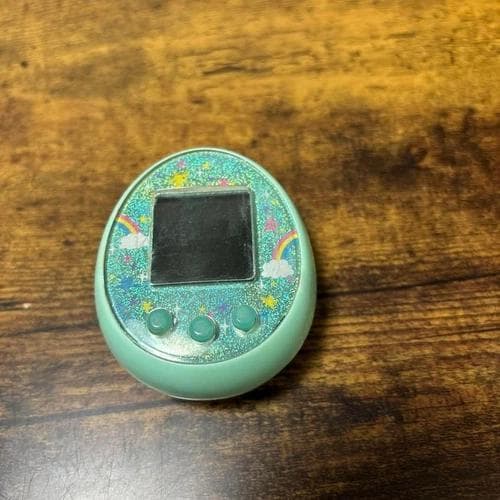 【動作確認済】たまごっちみーつ　マジカル　グリーン　ストラップ付　SH6