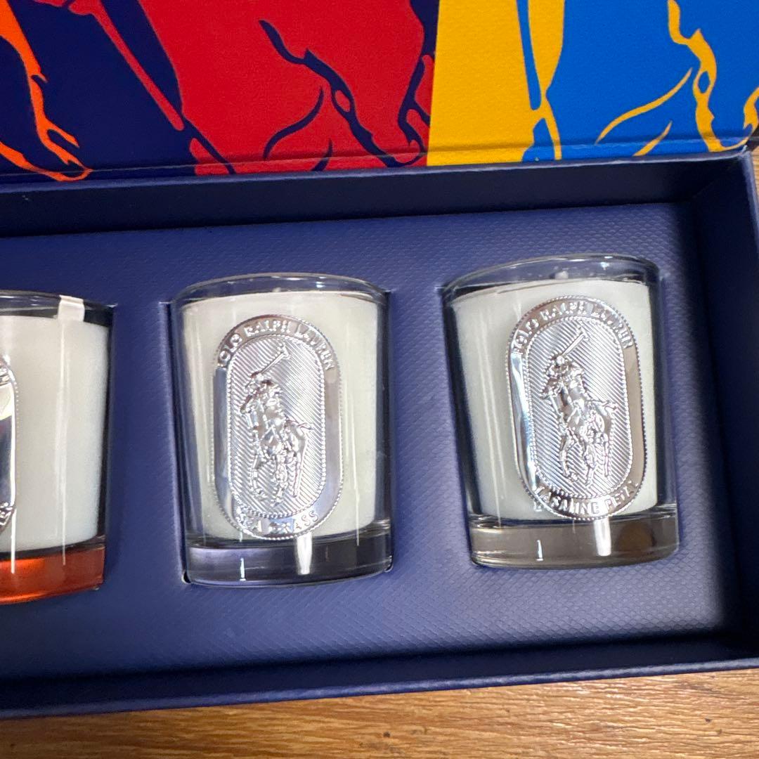 【新品】ポロ　ラルフローレン　ホーム　キャンドル ギフト セット　フレグランス