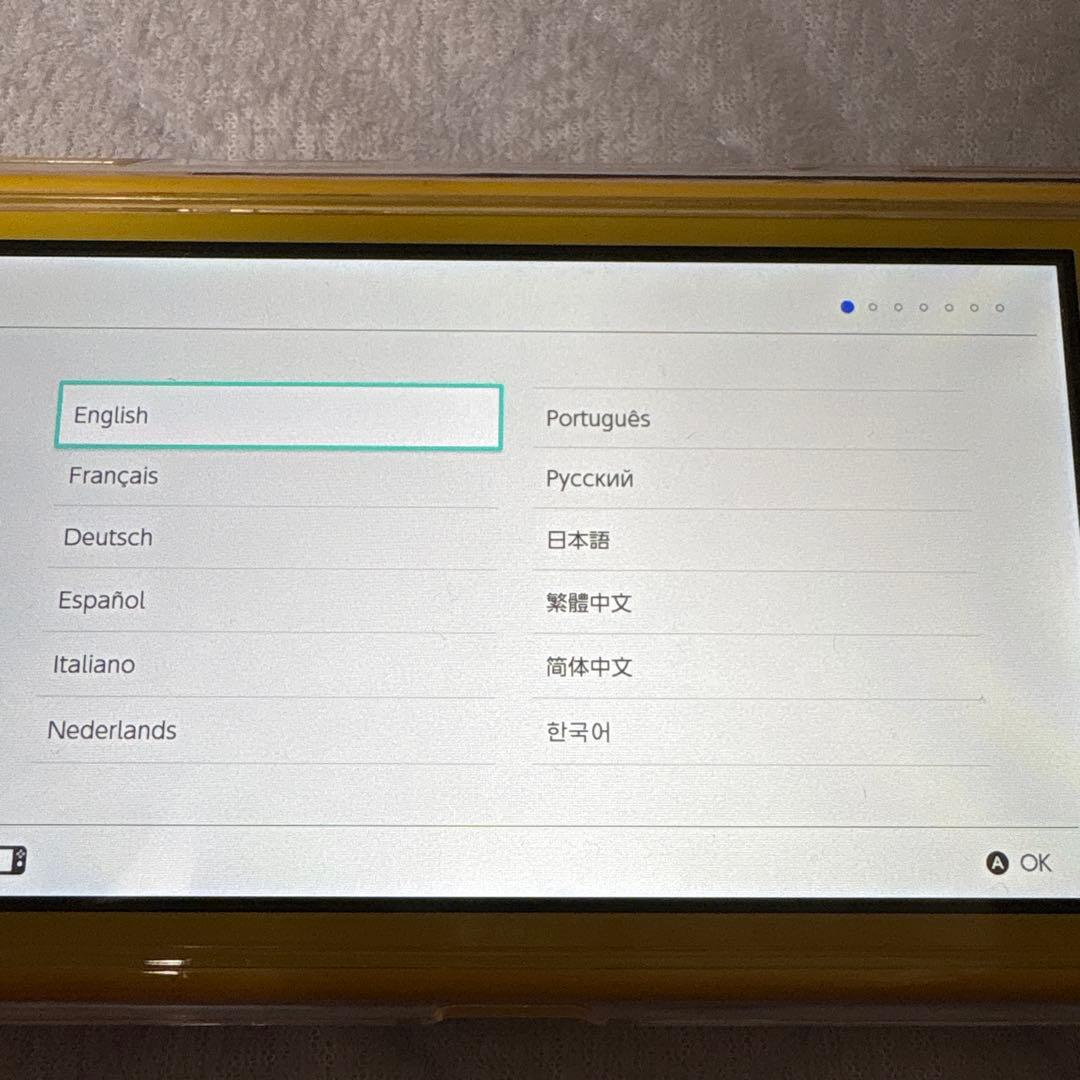 Nintendo Switch Lite イエロー 説明文下に書いてます！