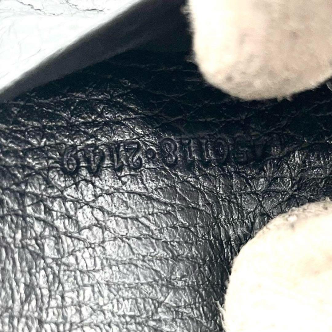 極美品✨グッチ 6連 キーケース GGマーモント レザー PVC ブラック