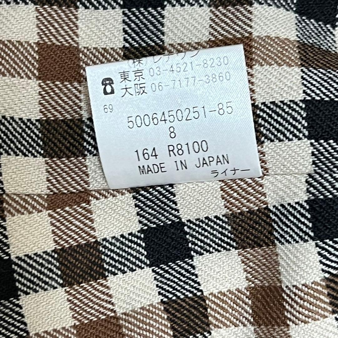 【美品】アクアスキュータム　ロロピアーナ　トレンチコート　ロング丈　ベージュ　8