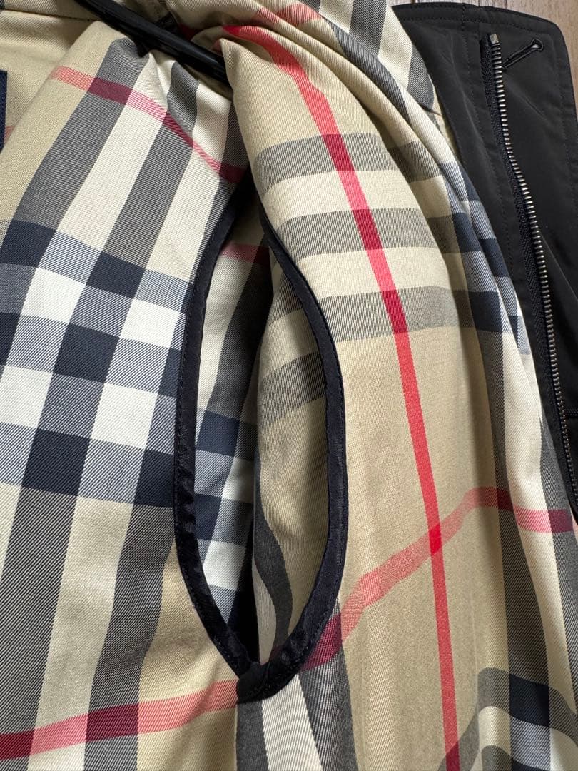 【美品】BURBERRY LONDON ライナー付コート ブラック