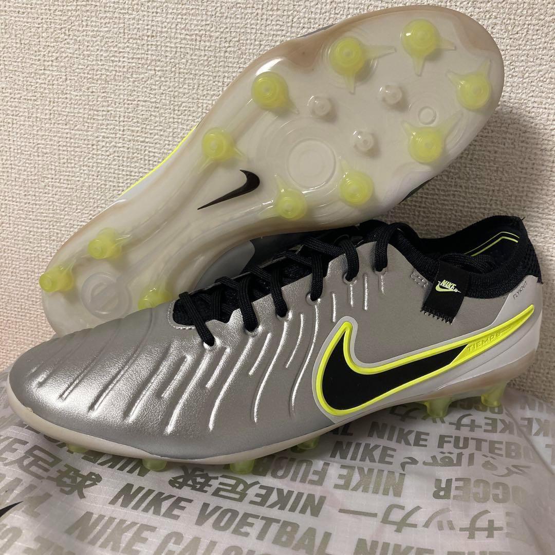 NIKE ティエンポレジェンド10エリート AG-PRO 26.5㎝ 人工芝　銀