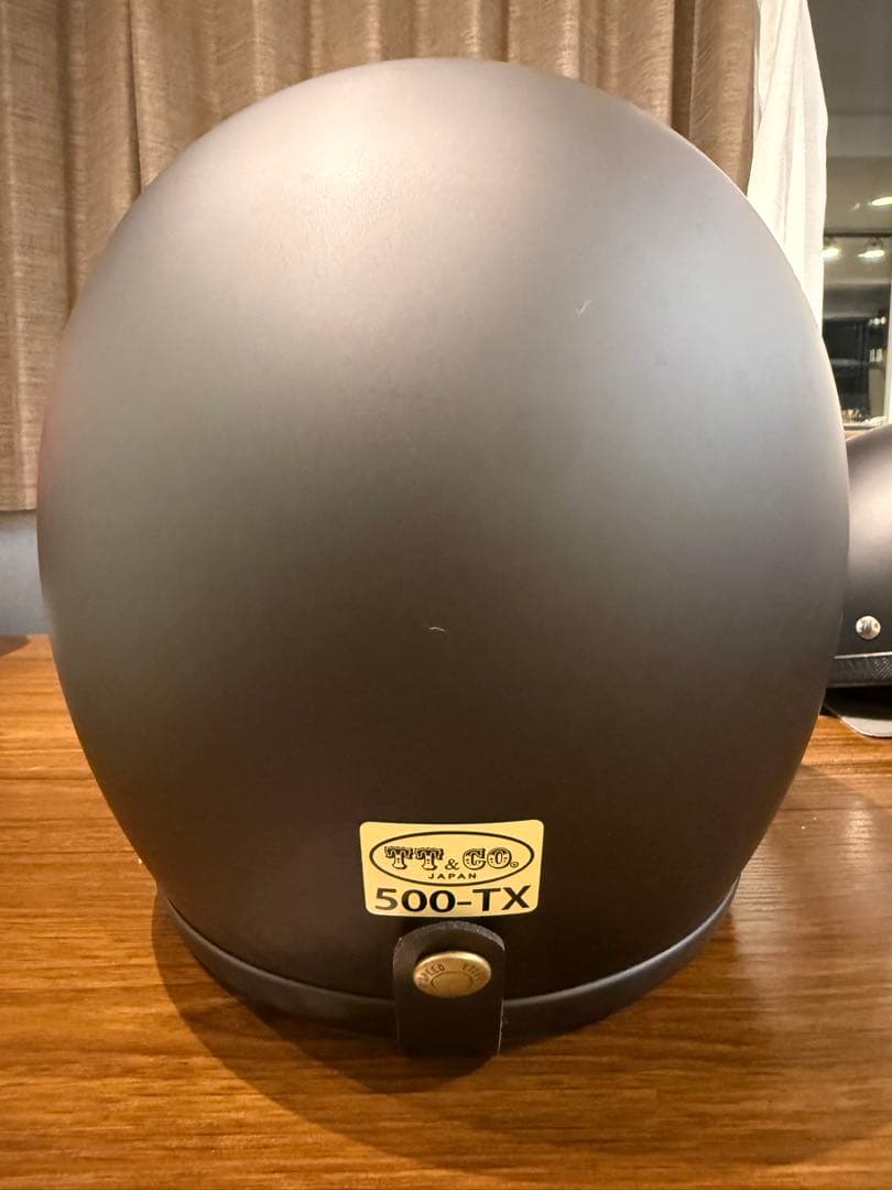 TT &CO. 500-TX ジェットヘルメット マットブラック